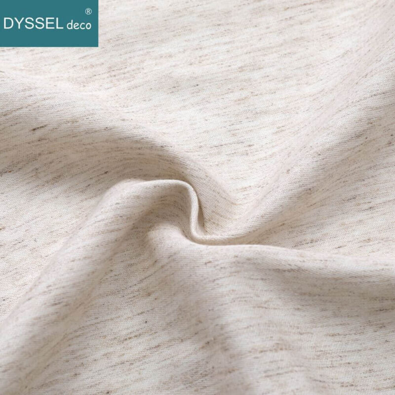 Modern Natural Linen Solid Slub Tulle Sheer Curtain - Image 5