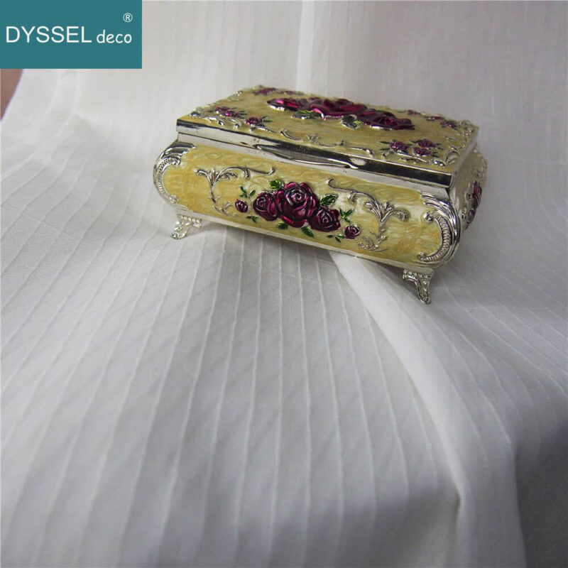 Modern Decorative Linen Striped Home Sheer Window Curtains - Image 3