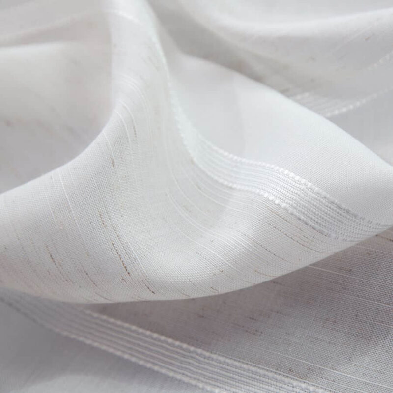 Nature Linen Stripe Home decorative European style Sheer Curtain - Image 6